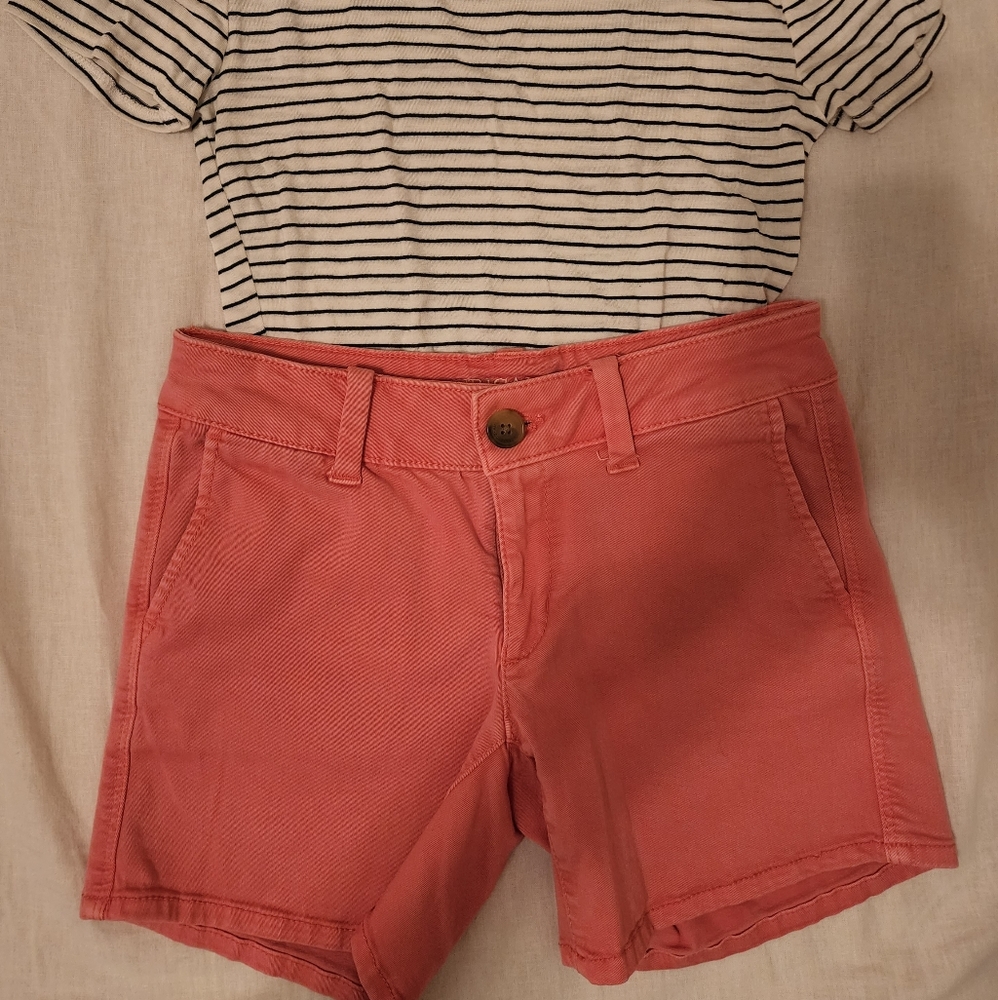 Coral AE shorts